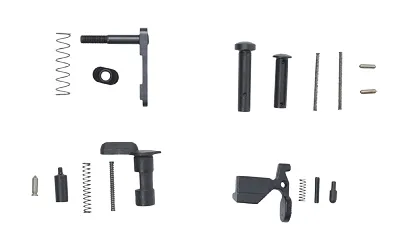 Noveske AR-15 Lower Parts Kit Black Without Grip/Fire Control Group - Noveske