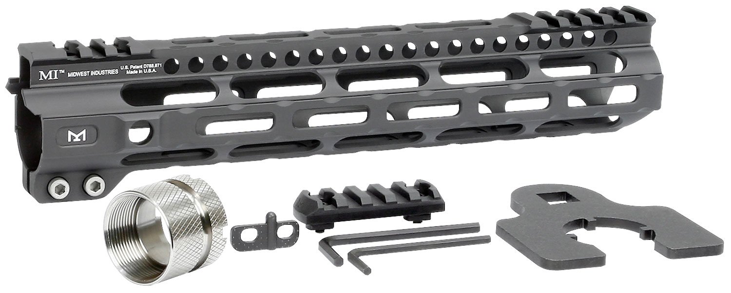 Midwest Industries Ultra Lightweight AR-15 10.5 In Aluminum Handguard - Midwest Industries