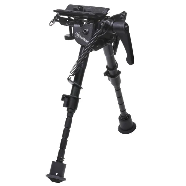 Firefield Stronghold 6-9 Inch Bipod FF34026 - Adjustable Precision Support - Firefield