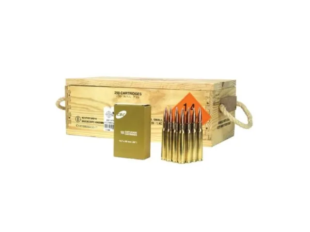 Barrett .50 BMG Ammo 661 Grain M33 Ball FMJ - 10 Rounds
