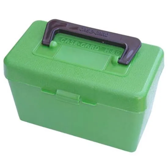 MTM 50 Round 25-06 30-06 270 Win Green Deluxe Ammo Box (H50-RL-10) - MTM Case-Gard