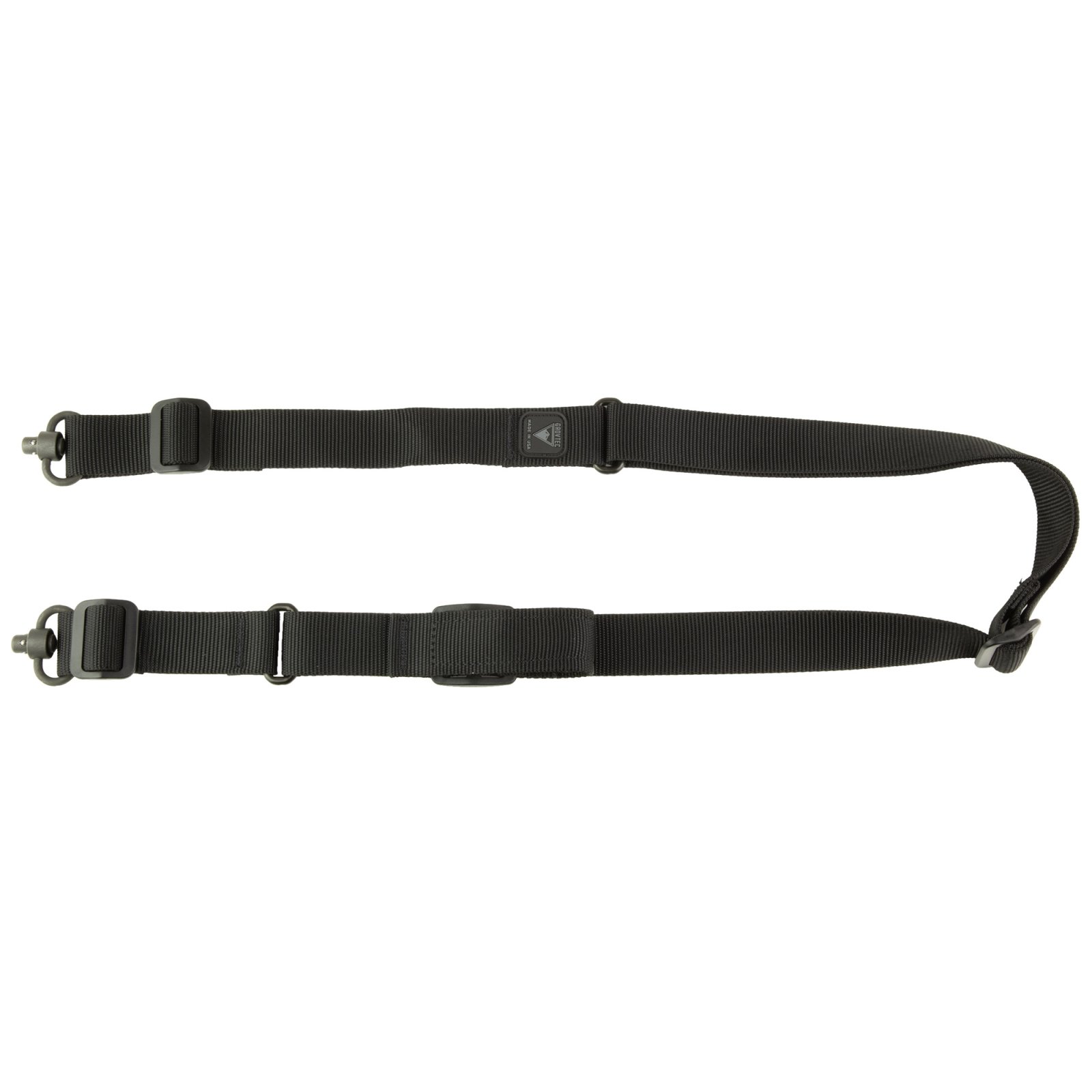 Grovtec GTSL138 QS 2-Point Sabre Adjustable 1.25 In Sling Black - Grovtec