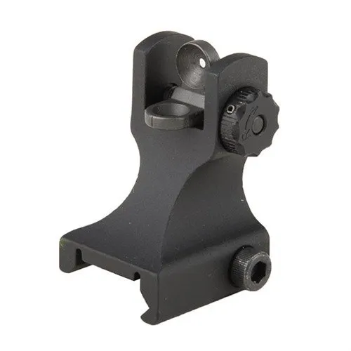 Samson 02-00044-01 AR-15 Fixed Rear Sight Black, 6061 Aluminum, Picatinny - Samson Manufacturing Corp.
