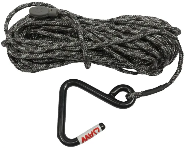 Buy Hawk Treestands HWKHA3032 Jaw Hook Hoist Rope 35' Black online