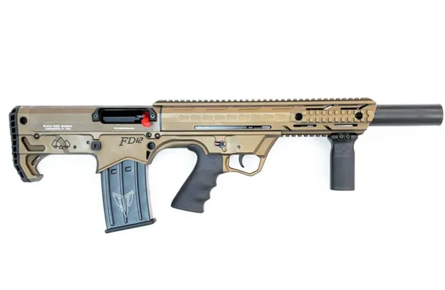 Black ACES TACTICAL BULLPUMP SGP 12GA 18.5IN BBL B...