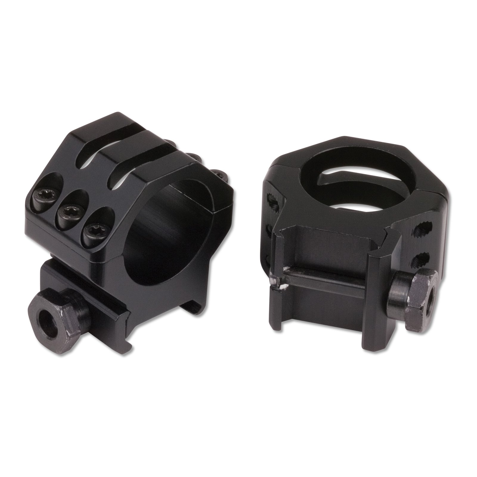 Weaver Tactical Ring 1" Extra-Extra High Black 6-Hole Picatinny 99691 - Weaver - 1"