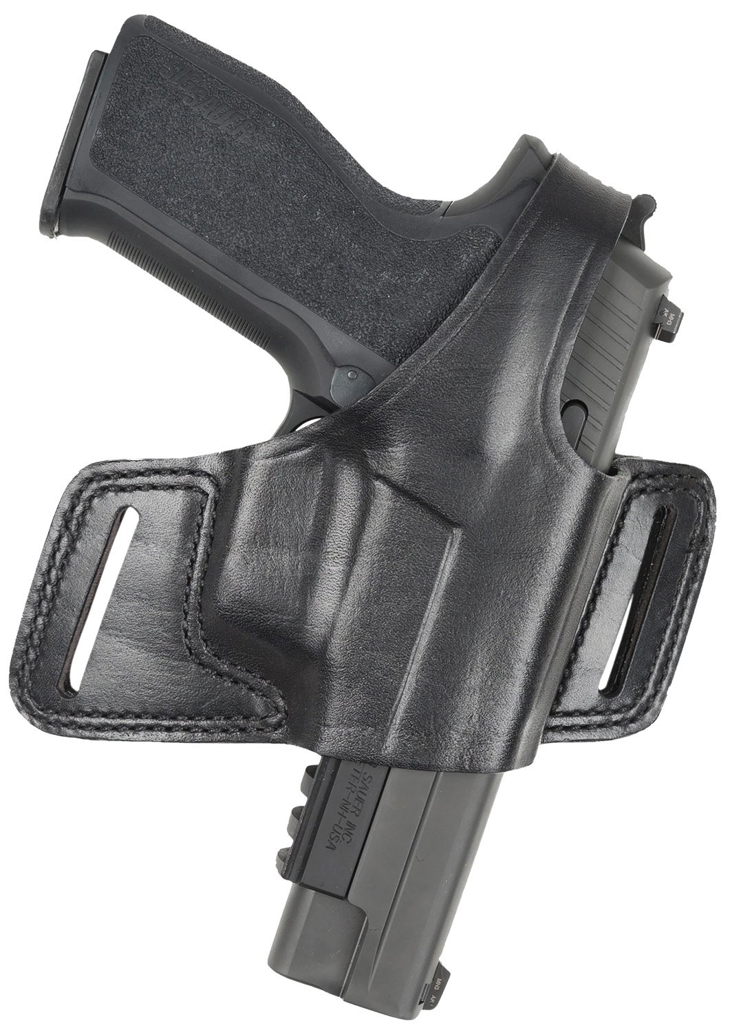 Buy Bianchi 15706 Black Widow Holster Right Hand Black Leather OWB online
