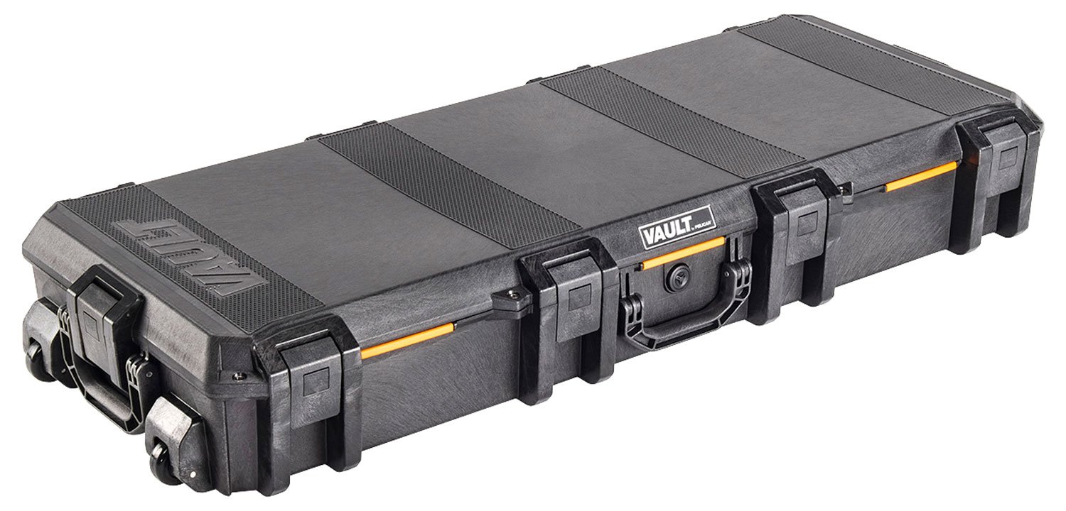 Pelican V730 Vault Tactical Rifle Case 44"x16"x6.3" High Impact Polymer Black - Pelican