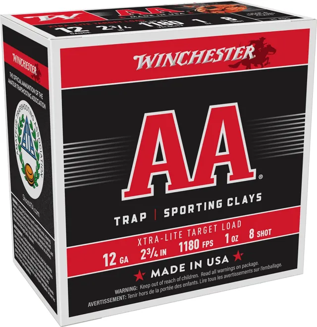 Winchester AAL128 12 Gauge 2.75 in 1 oz 8 Shot 1180 fps Shotshells - Winchester