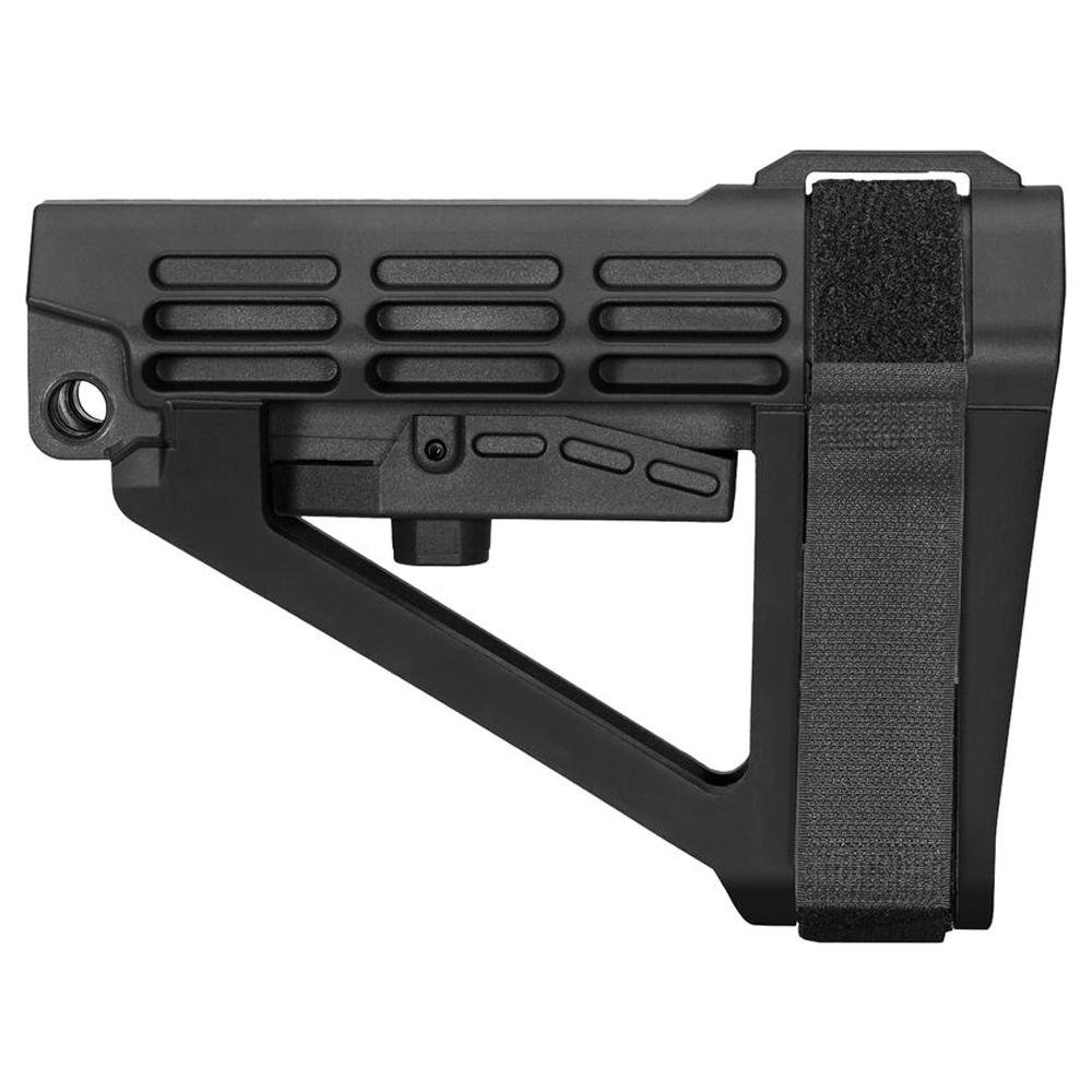 SB Tactical SBA4 Pistol Brace Black 5 Position Adjustable AR-15 Compatible - SB Tactical - SBA4