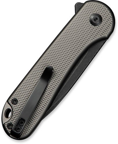 Civivi Elementum II C18062PD1 2.9" Diamond Pattern Knife Gray/Black - CIVIVI