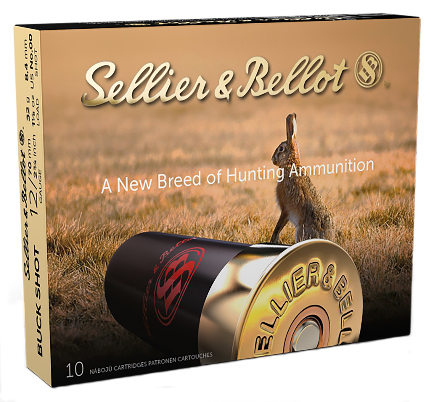 Buy Sellier & Bellot SB12BSJ Hunting 12 Gauge 2.75" 9 Pellets 1214 fps online