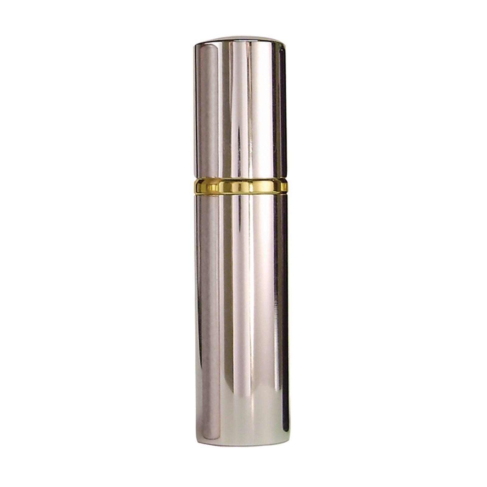 Silver Lipstick Pepper Spray .75oz - Disguised Aerosol Defense LSPS14S-C by PS Products - DNZ Products