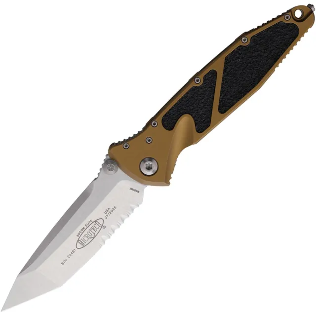 MICROTECH 161-11TA Socom Elite 3.98 In TNT/PS/SW Tan Alu Hndl Stonewash - MICROTECH for sale at Iron and Lace