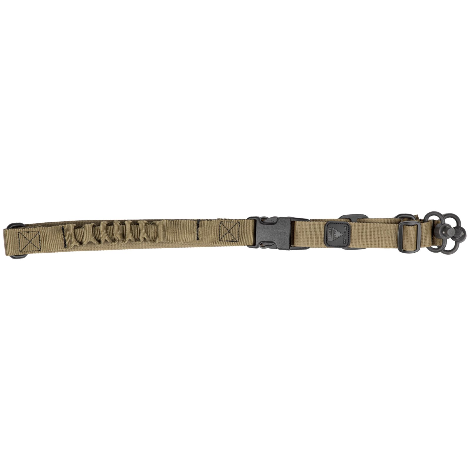 Grovtec Sentry QS 2-Point Sling Push-Button Swivels Coyote - Grovtec