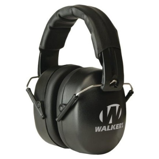 Walker's Game Ear EXT Shooting Muff 30dB Foldable Black - Walker's