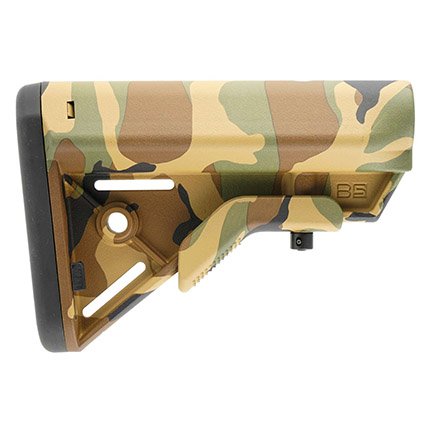 B5 SYSTEMS Bravo Woodland Mil-Spec Size Stock (BRV-1184) - B5 Systems