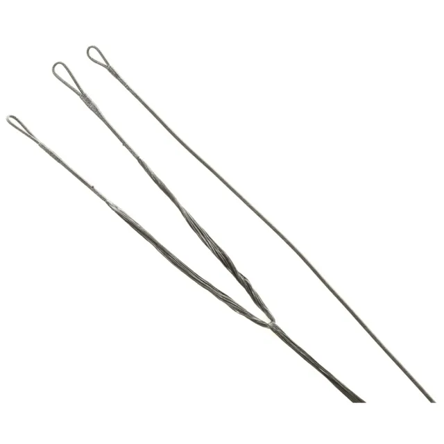 J and D Custom Strings 452X Split Cable Black 28.75 in Served Loops - J and D Custom Strings