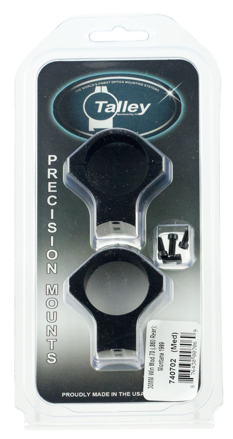 Buy Talley 740702 Scope Mount/Ring Combo Black Anodized 30mm Tube Montana... online