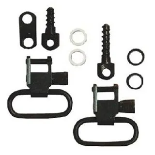 Grovtec SW28 US Ruger Carbine Locking Swivel Set Satin Nickel - Grovtec