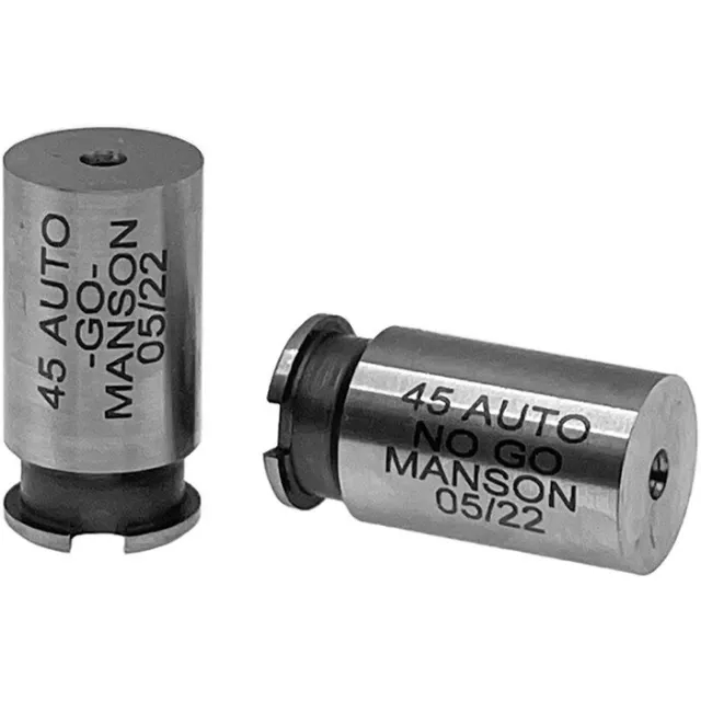 Manson PRECISION GO GAUGE FITS .45 ACP STEEL