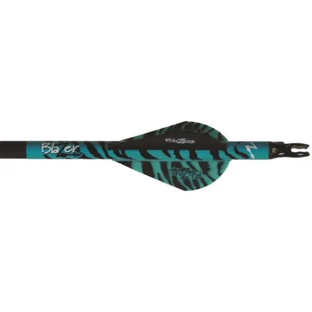 Buy Bohning Blazer Vanes Teal Tiger 100 pk. (Model: 10832TT2) online