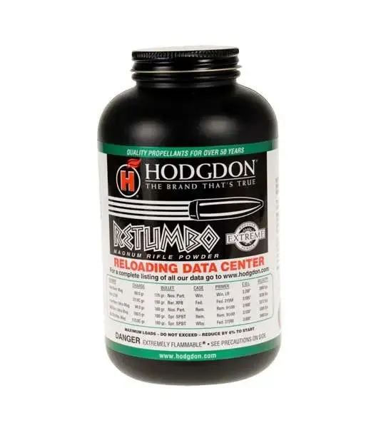 Magnum Powder for Large Overbored Cartridges - HODGDON RETUMBO 1 LB - Hodgdon - 1 LB