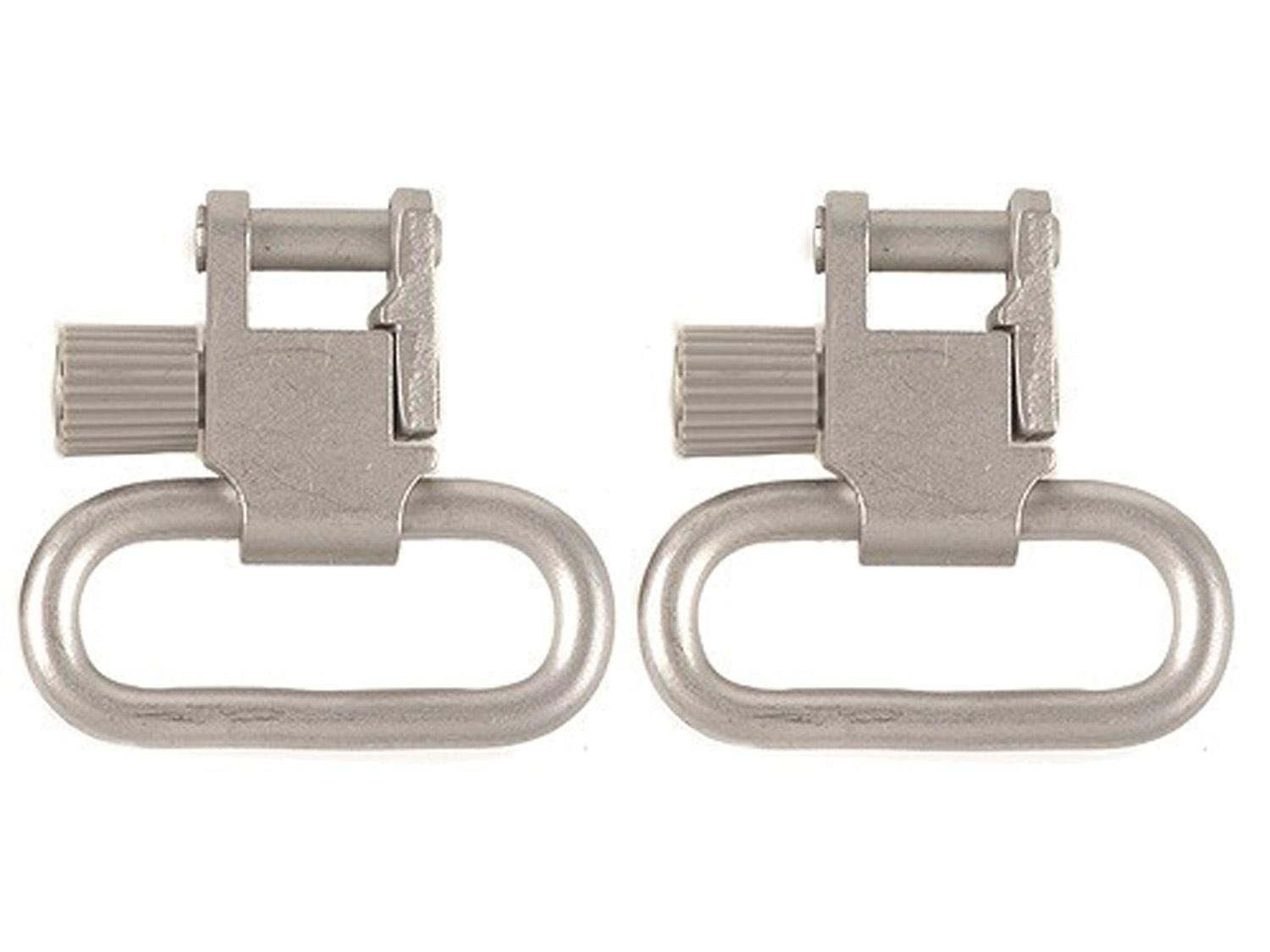 Uncle Mike's Quick Detach 1" Super Sling Swivel Steel Nickel Plated 1093-2 - Uncle Mike's