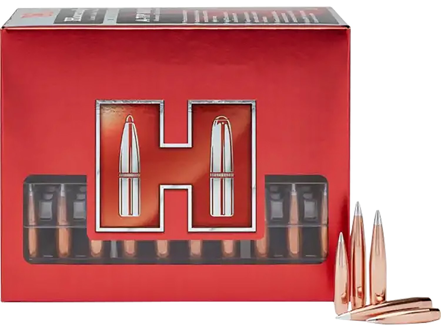 Hornady 28506 .284 Caliber 190 Grain 100 Count Reloading Bullets - Hornady - .284