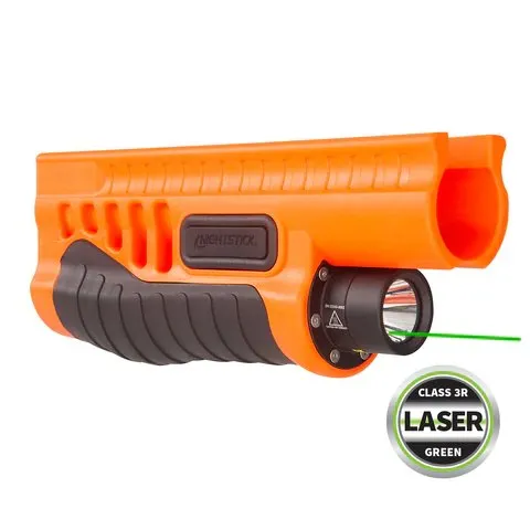 Nightstick Moss 500 Forend White Light Green Laser SFL-12GL