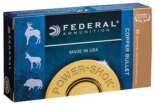 Federal 300 Winchester Magnum 180 Grain Copper Hollow Point 20 Rounds - Federal Premium Ammunition - 300 Win Mag