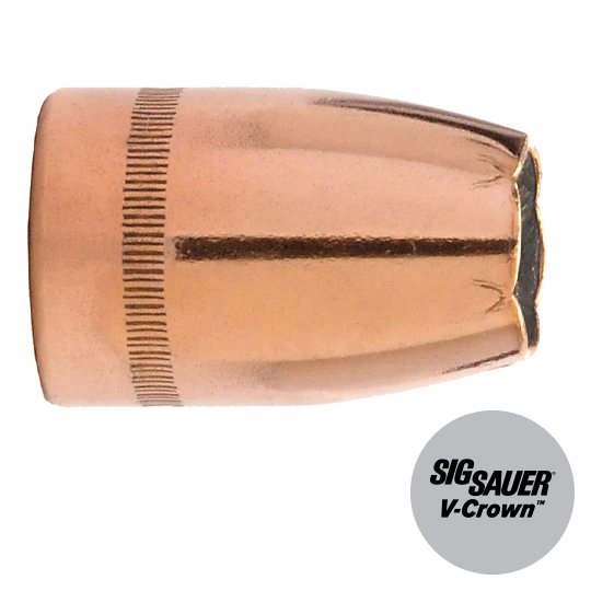 Buy Sierra Bullets Sig Sauer V-Crown 9mm .355 124 Gr JHP 500 Rounds online