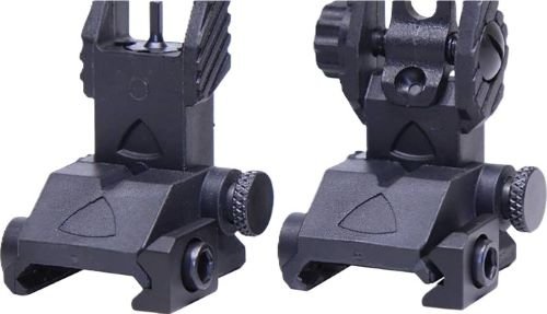 GUNTEC AR-15 EZ SIGHTS POLY BACK UP THIN IRON SIGHT - Guntec USA