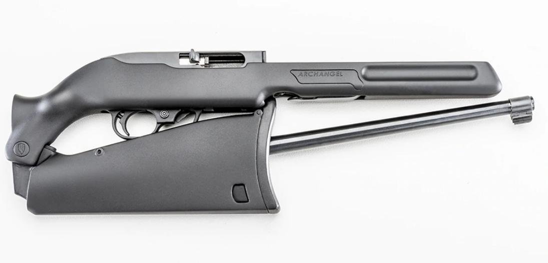 Pro-Shot Products Archangel AAQBD Stock Ruger 10/22 Black Synthetic - Pro-Shot Products