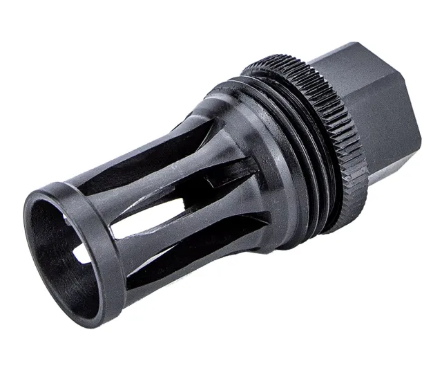 Kgm Suppressors A-QD-FH-S-G36 Quick Detach Flash Hider Black Nitride Steel - KGM
