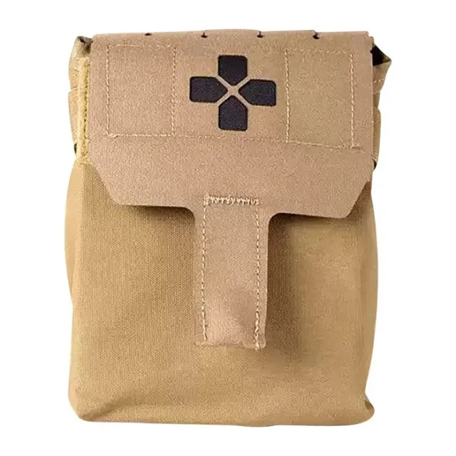 Blue Force Gear HW-TKN-MED-ADV Tactical MOLLE-Mounted Trauma Kit Coyote - Blue Force Gear