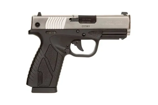 Bersa BPCC 9mm Luger 3.30In Barrel 8-Round Black Finish - Bersa - 9mm