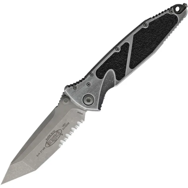 Microtech Socom Elite 3.98 In Part Serrated Apocalyptic Weathered - MICROTECH for sale at Iron and Lace