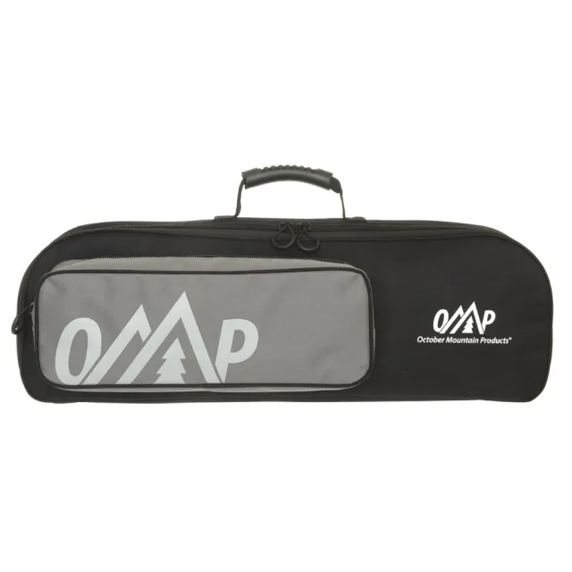 October Mountain 10104 TakeDown Case Black 26" 600D Fabric, Dual Pockets - October Mountain