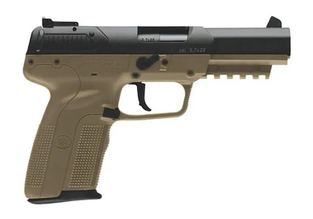 FN 3868929352 Five-seveN *CA Compliant 5.7x28mm 10+1 4.80" Black Steel - FN America - 5.7x28mm