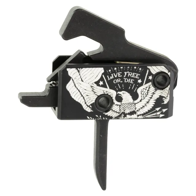 Rise Armament RA-140F-LFOD-AWP Flat Super Sporting Trigger Black/White