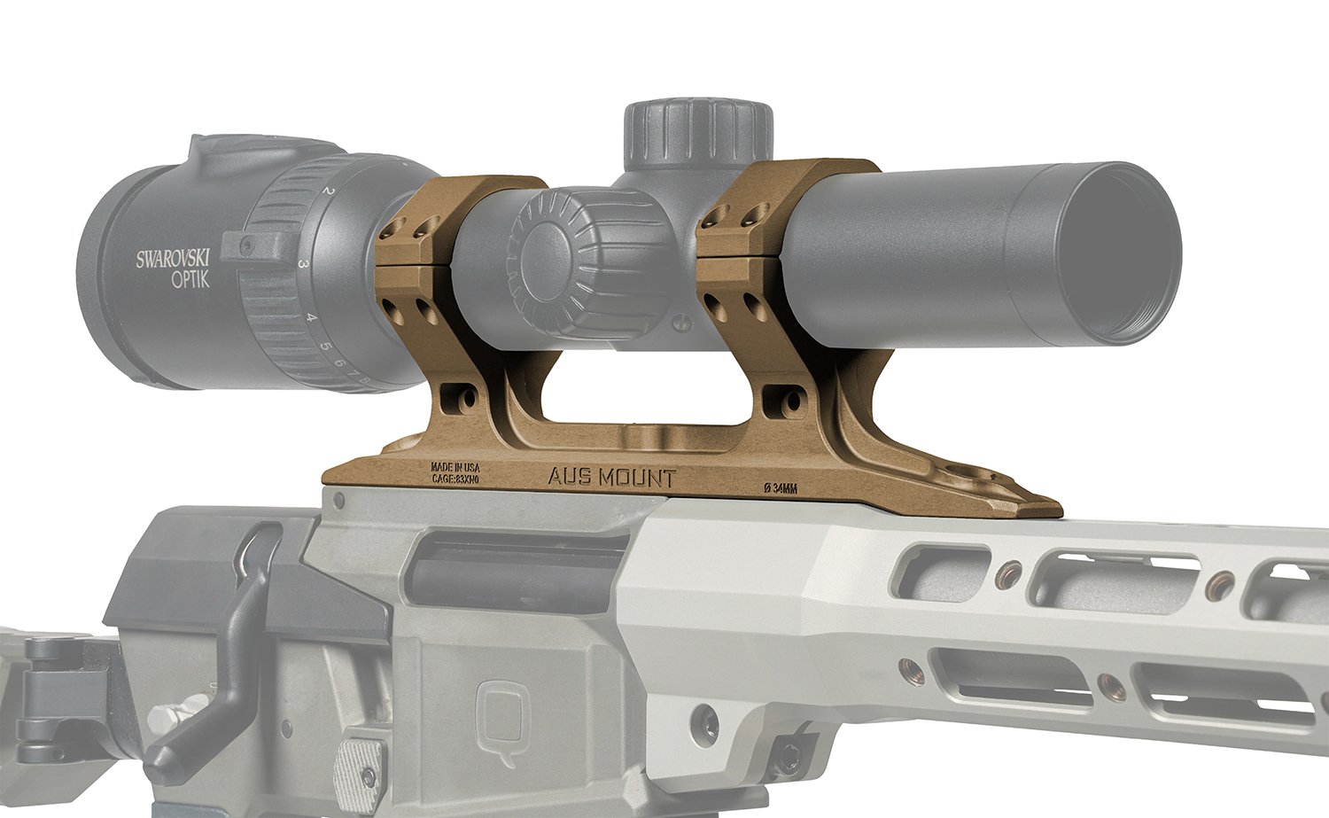 Buy Q LLC 100-299 Mini Fix 34mm FDE Direct Mount online