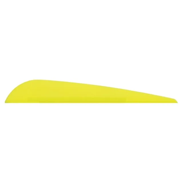 Buy Bohning Bronco Vanes Neon Yellow 4 In. 100 pk 10502NY4 online