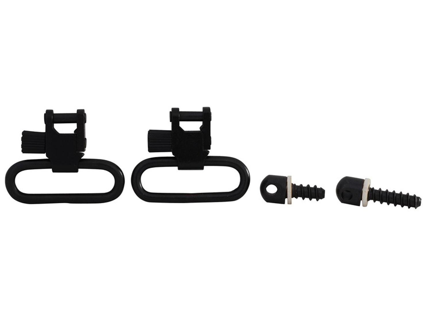 Uncle Mike's Mil-Spec Swivels 1.25" Steel Construction Silver - Uncle Mike's