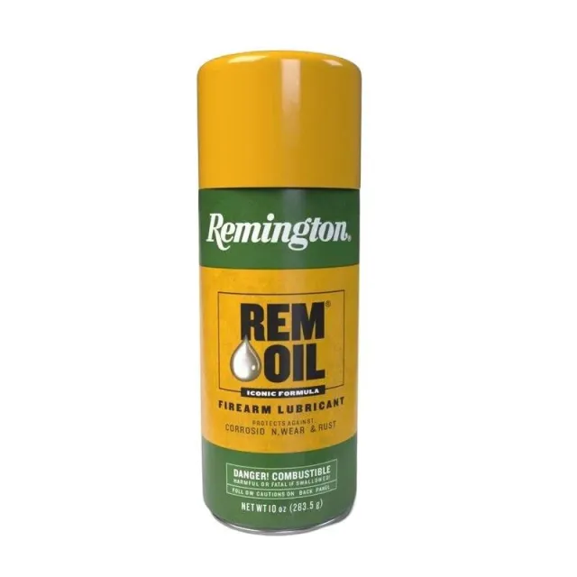 Remington 24027 Rem Oil 10oz Aerosol Lubricant Teflon Formula - Remington Arms Company, LLC - 10 OZ