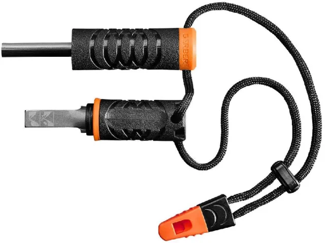 GERBER 31-003114 Fire Starter Tool IPX4 Water-Resistant Whistle