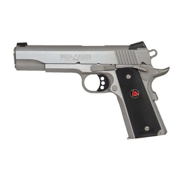 Colt 1911 Delta Elite 10mm 5in Stainless Steel 8+1 Semi-Automatic - Colt - 10mm