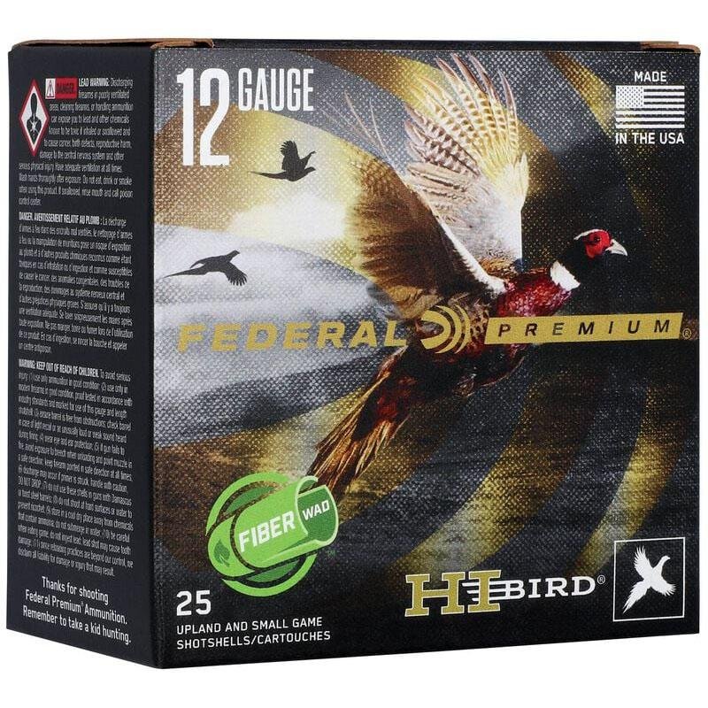 Buy Federal HVF12HW6 Hi-Bird 12ga 2-3/4" 1-1/4oz #6 1330fps Shotshells 25ct online