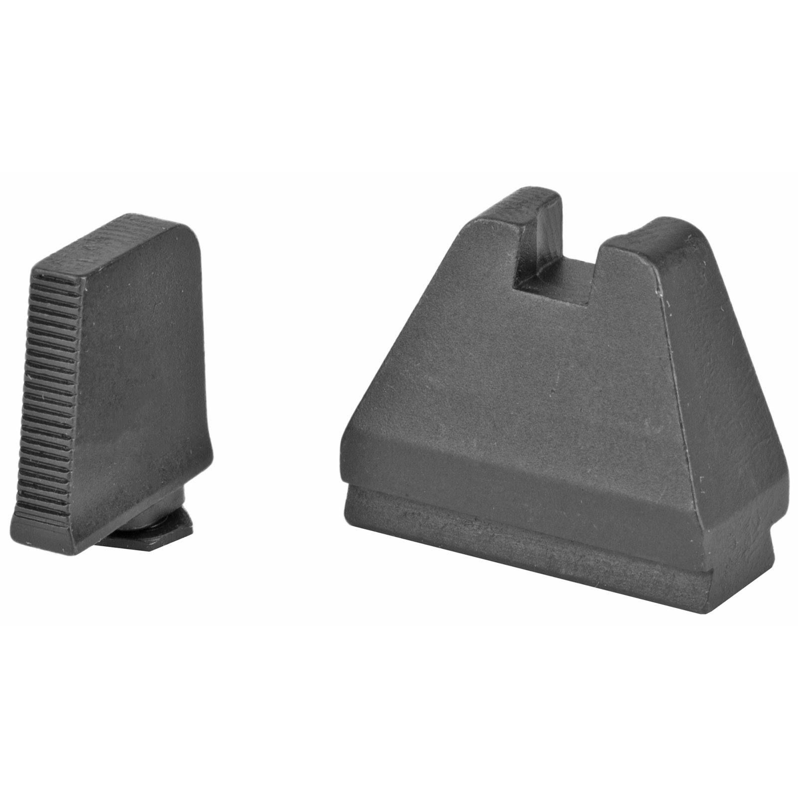 AmeriGlo GL808 Optic Sight Set for Glock 9XL Tall Serrated Black - AmeriGlo