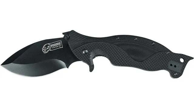 Voodoo Tactical Self-Defense Folding Knife